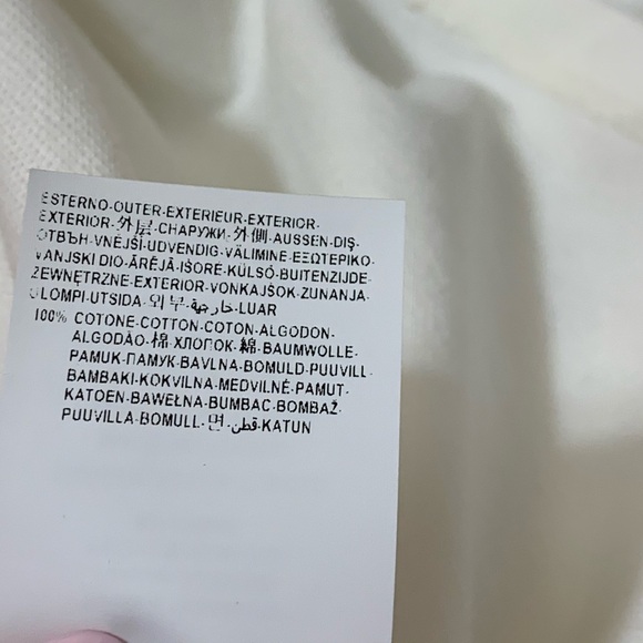 Versace Collection Logo White Cotton Polo Shirt - Picture 10 of 12